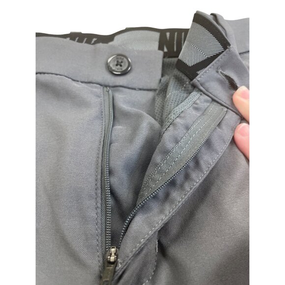 Nike Dri-FIT Mens Gray Golf Casual Shorts Size 34 SKU 8452 - Picture 4 of 14